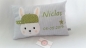 Preview: ★ 35x23 cm Kissen Geburt Hase Junge Name ★ von Lüttentüddel