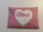 Preview: ♥ Oma Körnerkissen Wärmekissen Dinkel Lavendel
