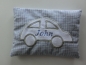 Preview: ♥ Auto Nicky Wunschname Körnerkissen Wärmekissen Dinkel Lavendel