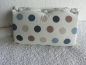 Preview: ♥ Armpolster für Babyschale ★ Lüttentüddel © ♥ Wunschname Dots wasserabweisend