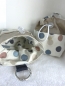 Preview: ♥ SEHR EDEL  DOTS HUND LECKERLIBEUTEL KOTBEUTEL GÜRTELTASCHE VON LÜTTENTÜDDEL