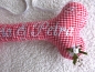 Preview: ♥ Ringkissen Knochen Wunschname Stickerei Hochzeit Hochzeitsknochen Just Married I Do
