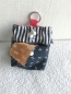 Preview: ♥ ANKER HUND LECKERLIBEUTEL KOTBEUTEL GÜRTELTASCHE VON LÜTTENTÜDDEL