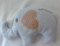 Preview: ♥ Elefant  Wunschname Körnerkissen Wärmekissen Dinkel Lavendel von Lüttentüddel