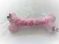 Preview: ♥ Ringkissen Knochen Wunschname Stickerei Hochzeit Hochzeitsknochen Just Married I Do von Lüttentüddel