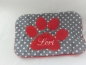 Preview: ♥ Hunde Schnuffeltuch Wunschname® von Lüttentüddel