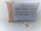 Preview: ★ 35x23 cm Kissen Geburt Taufe Fisch  Name ★ von Lüttentüddel