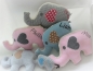 Preview: ♥ Elefant Schmusekissen Kita Name von Lüttentüddel