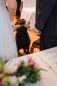 Preview: ♥ Ringkissen Knochen Wunschname Stickerei Hochzeit Hochzeitsknochen Just Married I Do