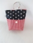 Preview: ♥ BUTTON STERN Vichy HUND LECKERLIBEUTEL KOTBEUTEL GÜRTELTASCHE VON LÜTTENTÜDDEL