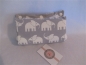 Preview: ♥ Elefant Elefanten Armpolster für Babyschale ★ Geburt, Pinkelparty, Wunschname möglich Lüttentüddel ®