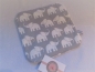 Preview: ♥ Elefant Elefanten Armpolster für Babyschale ★ Geburt, Pinkelparty, Wunschname möglich Lüttentüddel ®