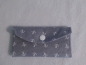 Preview: ♥ Anker Streifen Grau Globuli Täschchen, Notfall Täschchen Tampon Pillentäschchen ♥ © Lüttentüddel