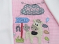 Preview: ★ ca. 35x25 cm Kissen Pferd Stall Wunschname Geburt Taufe Einschulung Reisekissen  ★ von Lüttentüddel