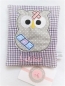 Preview: ♥ kleine Eule Beulentröster inkl. Kühlpad Wunschname Geburt Taufe Einschulung  ★ von Lüttentüddel®