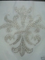 Preview: Fleur De Lis  Hotfix Hotglue Bügelbild Bügelmotiv Strass