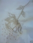 Preview: Blüte Blume sehr hochwertig! Strass Hotfix Bügelbild Tasche Shirt Bluse Hose