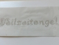 Preview: Schriftzug Teilzeitengel Schriftzug Hotfix Bügelbild Strass Shirt Mantel Jacke Tasche
