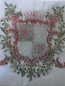 Preview: Traum Wappen Ornament Strass Oktoberfest Hotglue Hotfix Bügelbild Abschwitzdecke Schabracke
