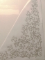 Preview: XXL Eck- Bordüre Strass 50 x 36 cm! Bügelbild Hotfix Ranke Ornament Schiebevorhang