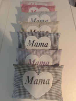 ♥ Mama Körnerkissen Wärmekissen Dinkel Lavendel von Lüttentüddel
