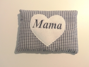 Preview: ♥ Mama Körnerkissen Wärmekissen Dinkel Lavendel von Lüttentüddel