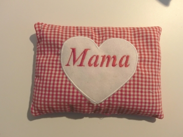 ♥ Mama Körnerkissen Wärmekissen Dinkel Lavendel von Lüttentüddel