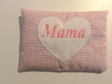 ♥ Mama Körnerkissen Wärmekissen Dinkel Lavendel von Lüttentüddel