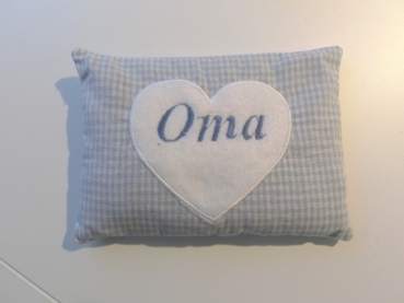 Preview: ♥ Oma Körnerkissen Wärmekissen Dinkel Lavendel