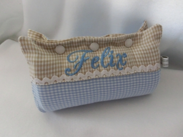 Preview: ♥ Armpolster für Babyschale ★ Lüttentüddel © ♥ Wunschname
