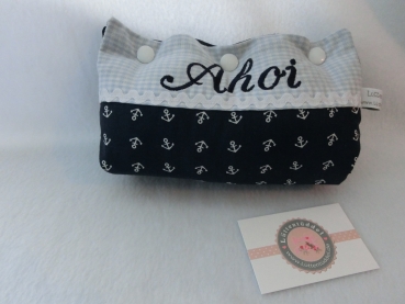 Preview: ♥ Armpolster für Babyschale ★ Lüttentüddel © ♥ Wunschname AHOI