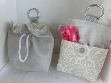 Preview: ♥ SEHR EDEL  HUND LECKERLIBEUTEL KOTBEUTEL GÜRTELTASCHE VON LÜTTENTÜDDEL -