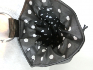 Preview: ♥ BUTTON STERN HUND LECKERLIBEUTEL KOTBEUTEL GÜRTELTASCHE VON LÜTTENTÜDDEL