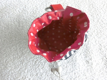 Preview: ♥ ANKER HUND LECKERLIBEUTEL KOTBEUTEL GÜRTELTASCHE VON LÜTTENTÜDDEL