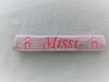 ♥ Nasenband Nasenschoner Wunschname Nasenriemen