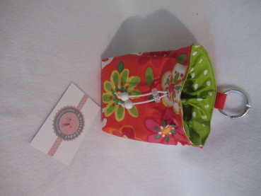 Preview: ♥ Flower Farbenfroh HUND LECKERLIBEUTEL KOTBEUTEL GÜRTELTASCHE VON LÜTTENTÜDDEL