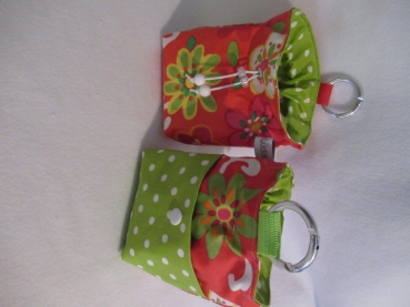 Preview: ♥ Flower Farbenfroh HUND LECKERLIBEUTEL KOTBEUTEL GÜRTELTASCHE VON LÜTTENTÜDDEL