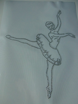 ♥ Traum Tänzerin Ballerina Bügelbild ♥ STRASS ♥ Hotfix
