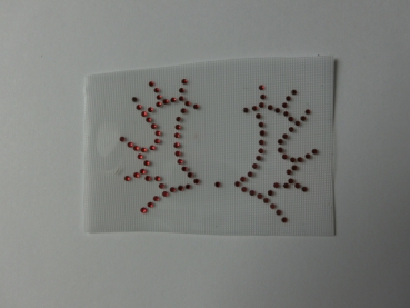 Brandzeichen TRAKEHNER Schabracke Fliegenohren Hotfix Hotglue Strass