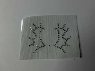 Brandzeichen TRAKEHNER Schabracke Hotfix Hotglue Strass
