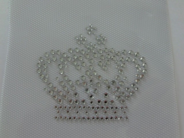 Traum Krone Strass Bügelbild Hotfix Hotglue zauberhaft Shirt Schabracke