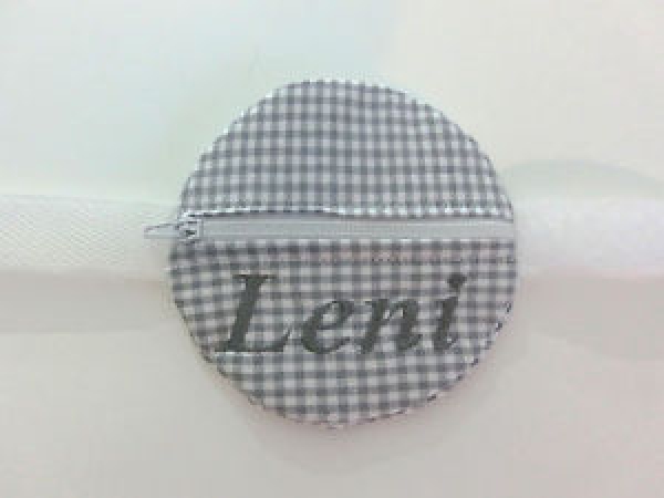 ♥ Wunschname POOP BAG HUND KOTBEUTEL BESTICKT Automatikleine Flexi