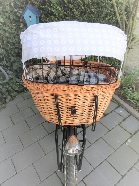 © Sterne Sonnensegel Sonnenschutz Blendschutz Hundefahrradkorb von Lüttentüddel