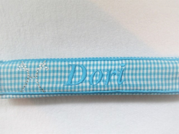 ♥ Nasenband Nasenschoner Wunschname Nasenriemen Brandzeichen Strass