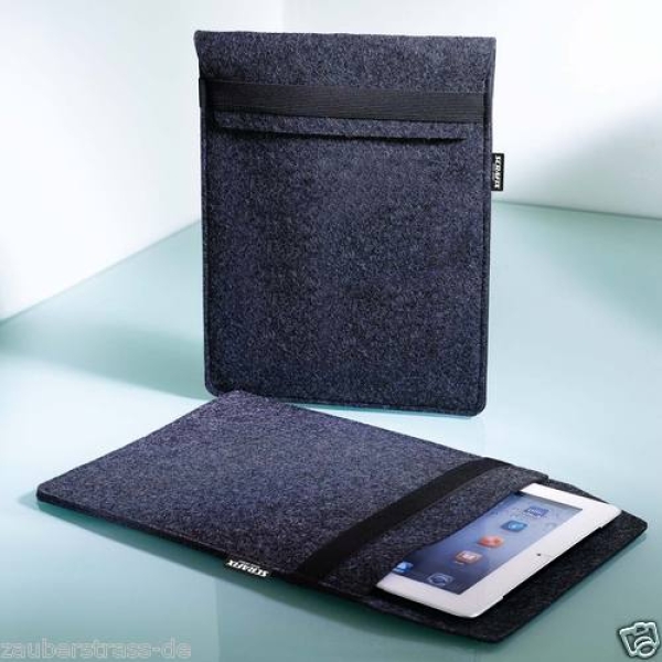 Strass Hirsch Alpenrausch Tasche Case für IPad ebook Reader Tablet Netbook Filz