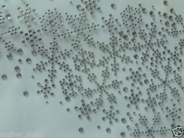 Stern Eiskristall Schneeflocke Strass Hotfix Bügelbild Schiebevorhang Stuhlhusse