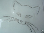 Hotfix Hotglue Katze Strass Bügeln Bügelbild Motiv zauberhaft!