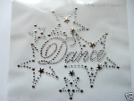 Dance Hotfix Hotglue Bügelbild Bügelmotiv Strass