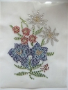 Edelweiss Enzian Hotfix Hotglue Bügelbild Strass Trachten Alpenstyle Zauberstrass